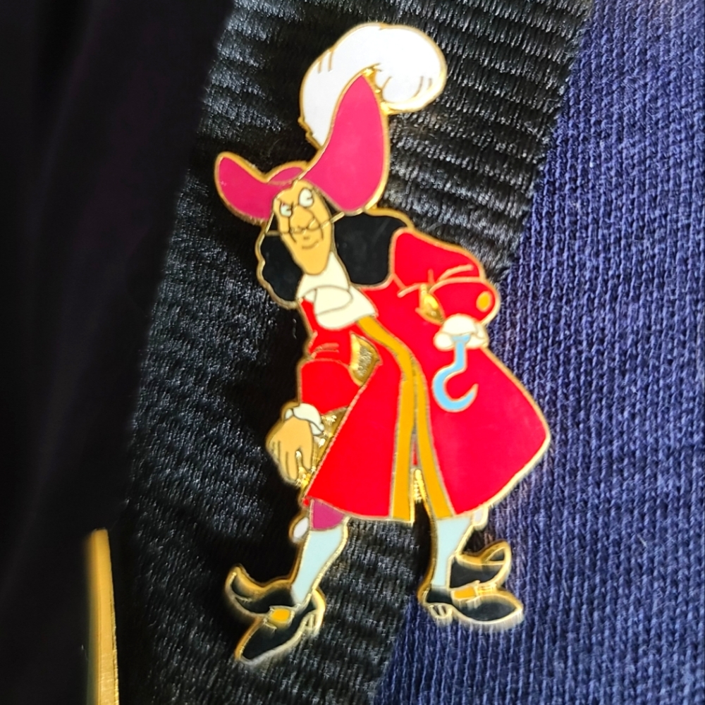 Captain Hook Enamel Pin